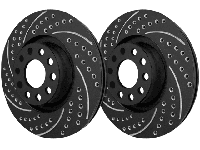 Double Drilled & Slotted