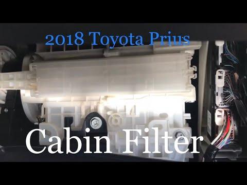 How to Replace the Cabin Air Filter on a 2018 Toyota Prius (Step-by-Step)