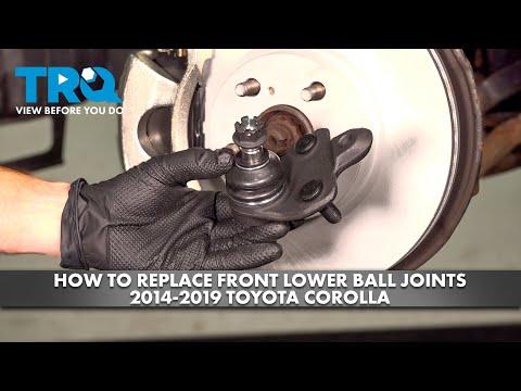 How to Replace Front Lower Ball Joints on a 2014-2019 Toyota Corolla (Trim: LE | Engine: Inline 4 1.8L)