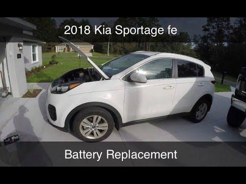 DIY 2018 Kia Sportage Battery Replacement