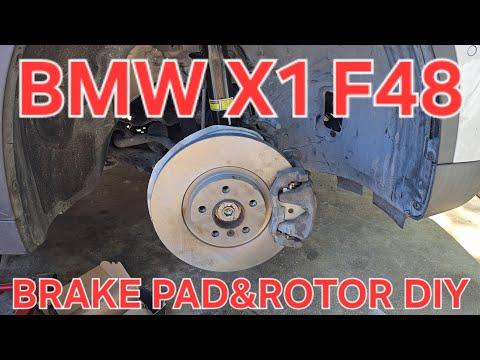 How to Replace Front Brake Pads & Rotors on a 2016 BMW X1 (DIY Guide)