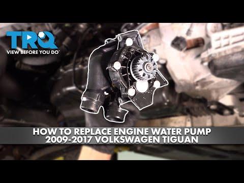 How to Replace Engine Water Pump 2009-2017 Volkswagen Tiguan