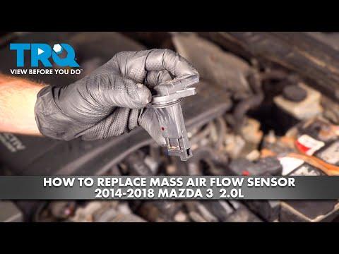 How to Replace Mass Air Flow Sensor 2014-2018 Mazda 3 2.0L