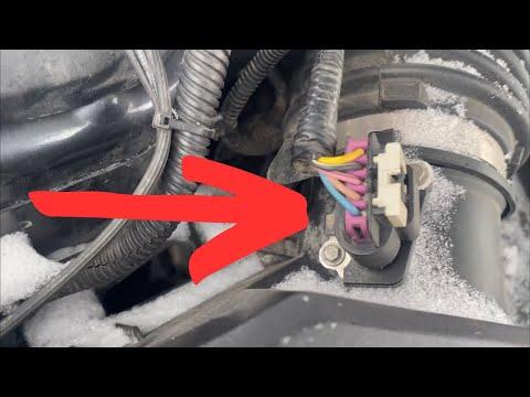 Mass Air Flow (MAF) Sensor GMC Terrain 2.4L 2010-2017 Location and Replacement