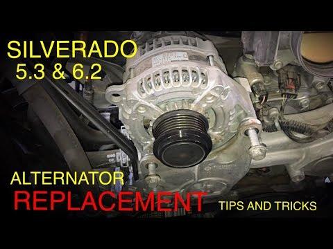 Silverado 5.3 &amp; 6.2 Alternator Replacement + Diagnostic tips (2014-2018)