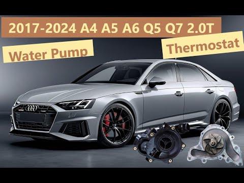 How to Replace the Thermostat & Coolant Pump Module on a 2018 Audi Q5 2.0T