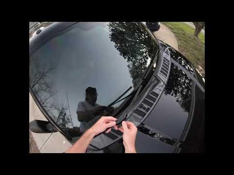 How to change 2016 F150 wiper blades
