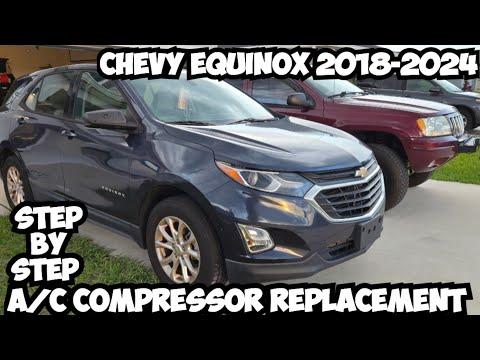 How to Replace the A/C compressor on a 2018 - 2024 Chevrolet Equinox * ENTIRE PROCESS STEP BY STEP *