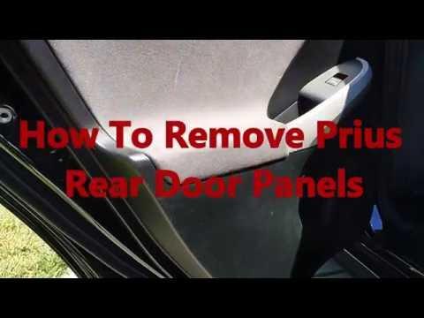 How to Remove Prius Rear Door Panels -Toyota Hybrid