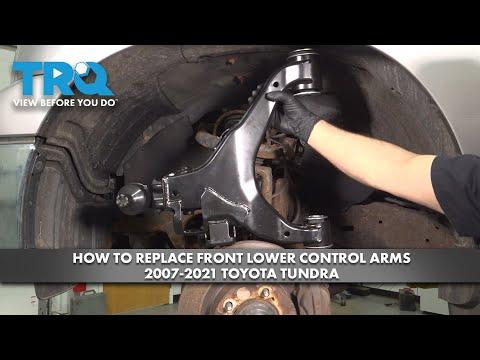 How to Replace Front Lower Control Arms 2007-2021 Toyota Tundra