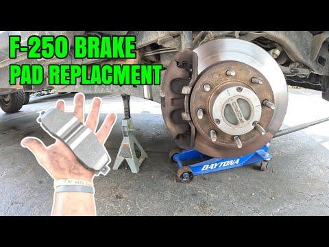 How to Replace Front Brake Pads on a 2018 Ford F-250 Super Duty (DIY Guide)