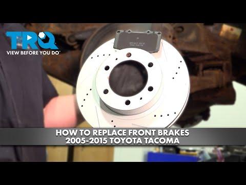 How to Replace Front Brakes 2005-2015 Toyota Tacoma