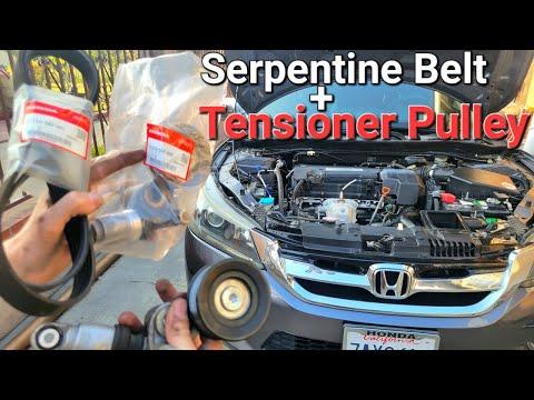 How to Replace the Serpentine Belt on a 2016 Acura TLX (Drive Belt Guide)