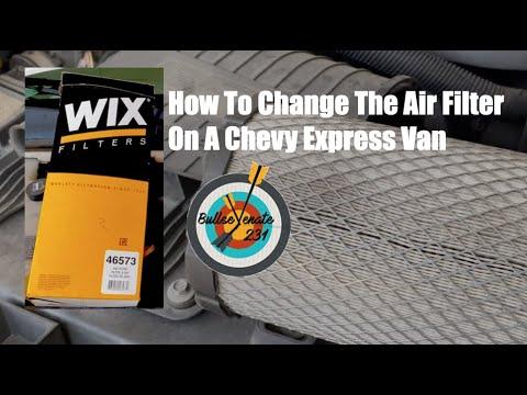 How to Replace the Engine Air Filter on a 2016 Chevrolet Express 3500