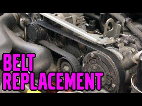 2015-2021 Subaru WRX, Serpentine Belt Replacement