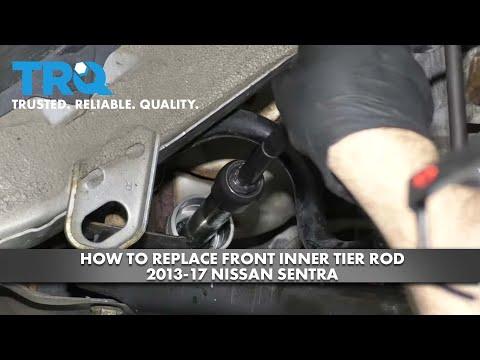 How to Replace Front Inner Tie Rod 2013-17 Nissan Sentra