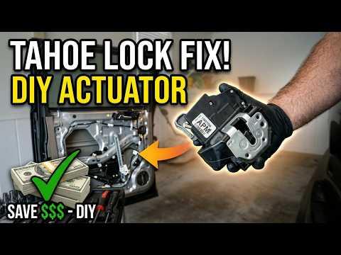 How to Replace the Front Door Lock Actuator on a 2016 Chevrolet Suburban