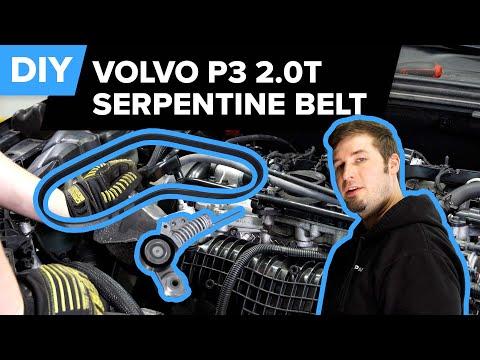 How to Replace the Serpentine Belt on a 2016 Volvo XC90