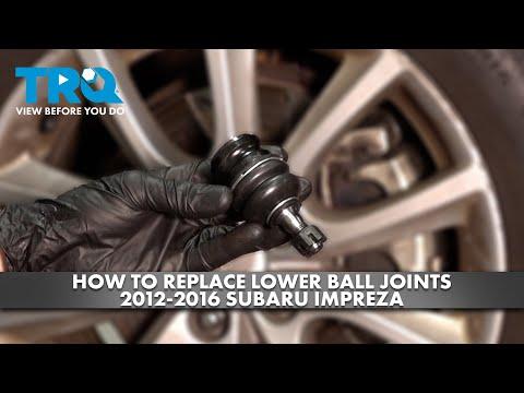 How to Replace Lower Ball Joints 2012-2016 Subaru Impreza