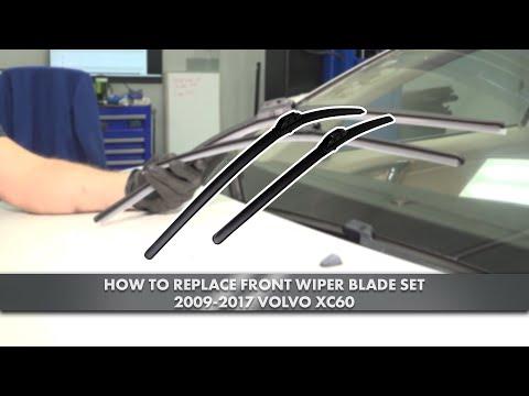 How to Replace Front Windshield Wipers on a 2016 Volvo XC60