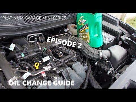 2019 Ford Explorer i4 Oil Change (5 Min Maintenance)