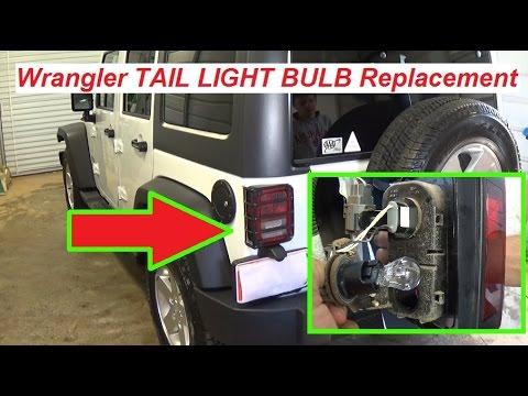 How to Replace Both Taillight Bulbs on a 1994-2022 Jeep Wrangler (3157-3156)