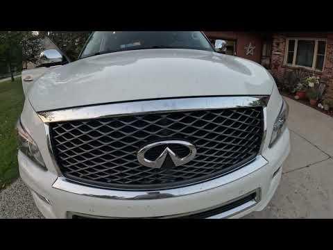 2016 Infiniti QX-80. Cabin Filter install. Not that easy.