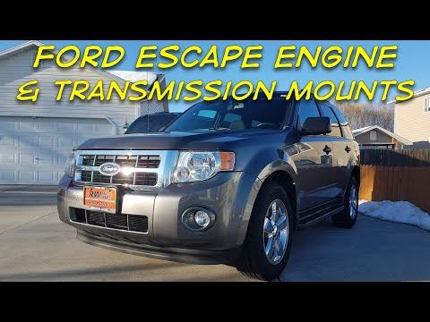 The 89G - Ford Escape How To Replace All Four Engine & Transmission Mounts 2005 - 2012