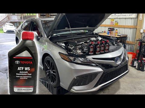 How to Change Transmission Fluid on a 2014 Toyota Camry Hybrid (eCVT)