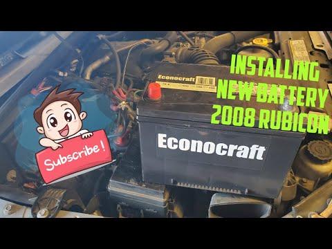 How to: Install a Replacement Battery on a 2008 Jeep Wrangler Rubicon