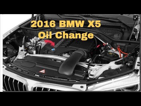 2016 BMW X5 Oil Change