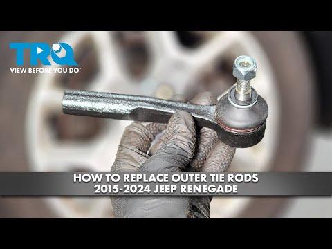 How to Replace the Outer Tie Rod End on a 2016 Jeep Renegade (DIY Guide)