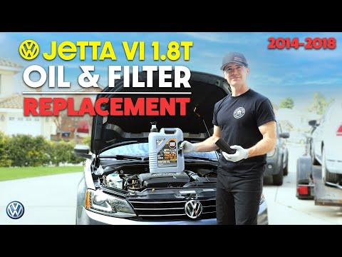 Volkswagen Jetta VI 1.8T Oil/Filter Change - 2014 to 2018