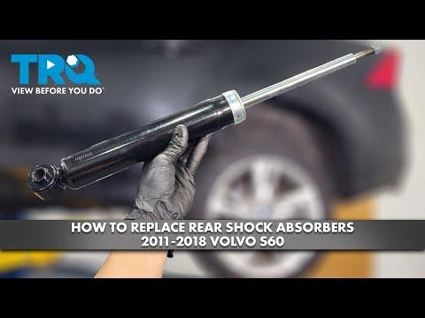 How to Replace Rear Shock Absorbers 2011-2018 Volvo S60