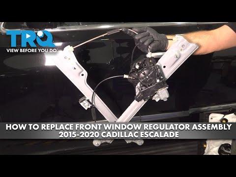 How to Replace the Front Window Regulator on a 2018 Cadillac Escalade