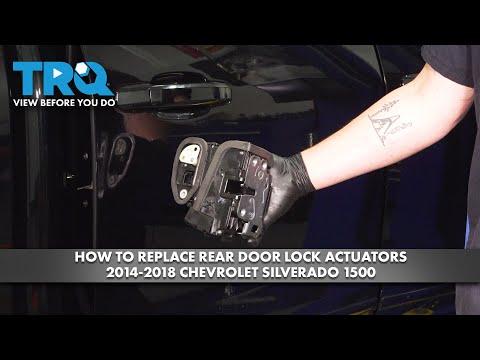 How to Replace the Rear Door Lock Actuator (Latch Assembly) on a 2018 Cadillac Escalade