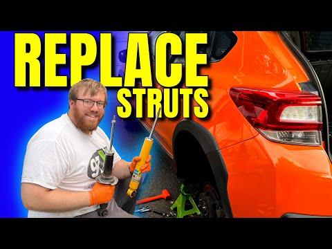 How to Replace Front Struts & Rear Shock Absorbers on a 2016 Subaru Crosstrek