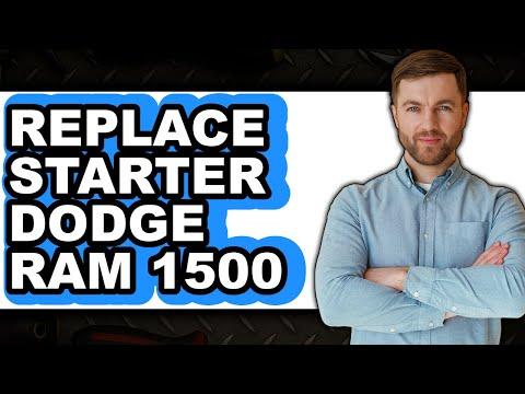 How to Replace the Starter Motor on a 2011-2019 Ram 1500 5.7L HEMI (Engine: V8 5.7L)
