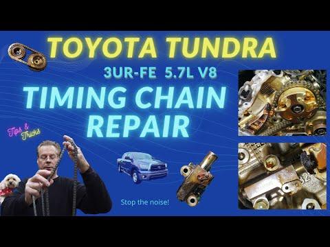 How to Replace a Timing Chain on a Toyota Tundra 5.7l V8 3ur-fe