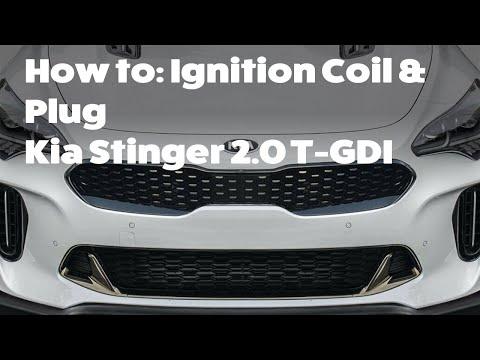 KIA Stinger (CK, 2017~) 2.0 T-GDI - How to replace Ignition Coils & Spark Plugs