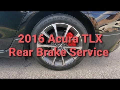 How to Replace Rear Brake Pads & Rotors on a 2016 Acura TLX (EPB Maintenance Mode)