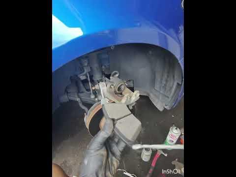 2018 ford fusion front pads replace tools require: 7mm Allen bit , lubricant , flathead