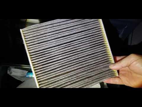 How to replace a cabin filter on a 2016 Toyota yaris