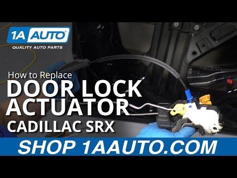 How to Replace the Front Door Lock Actuator (Latch Assembly) on a 2019 Cadillac XT4