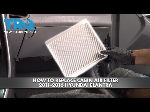 How to Replace Cabin Air Filter 2011-2016 Hyundai Elantra