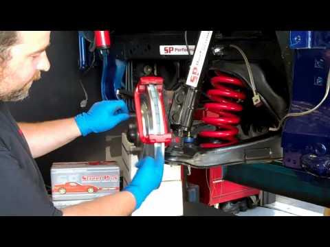 THE FINAL MOD on our Giveaway Car! - SP Performance Brake Pads and Slotted Rotors