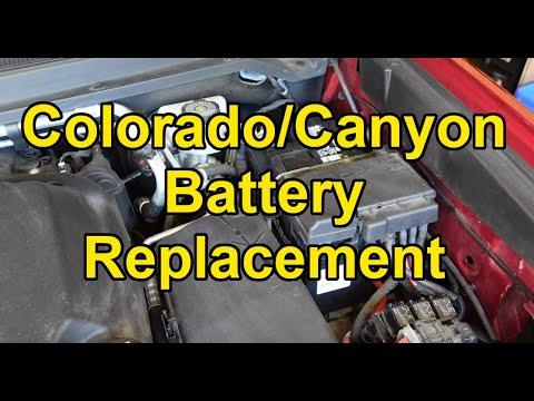 How to Replace the Battery on a 2018 Chevrolet Colorado Pickup