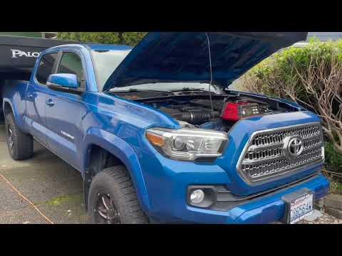 How to replace the battery on Toyota Tacoma