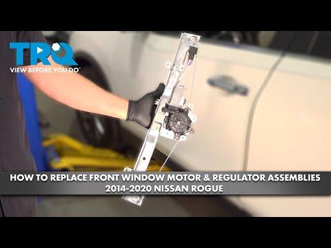 How to Replace Front Window Motor &amp; Window Regulator Assemblies 2014-2020 Nissan Rogue