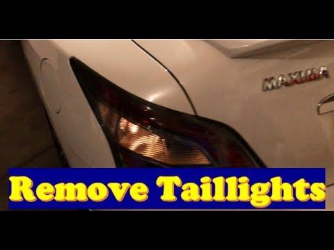 How to Replace Rear Turn Signal Bulbs on a 2018 Nissan Maxima (Bulb vs LED)